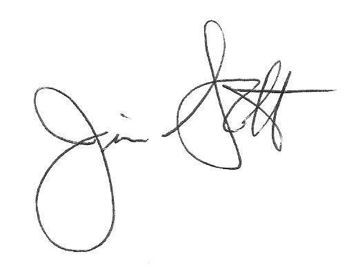 Jim's Signature